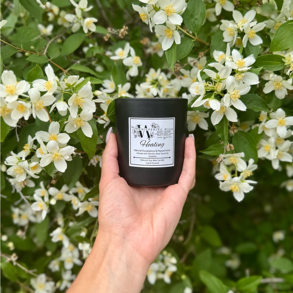 Stress Relief Crystal Aromatherapy Candle